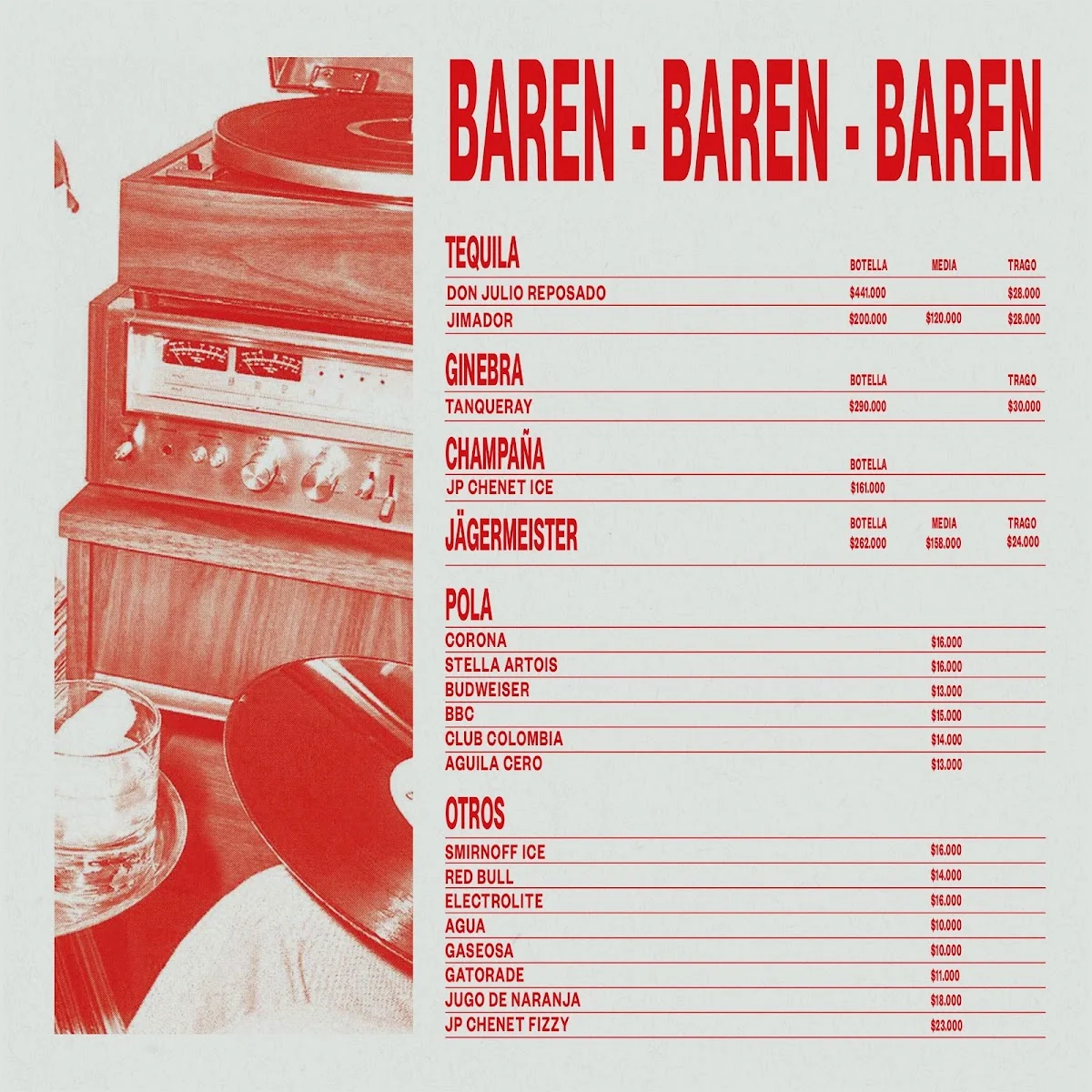 Baren - Musica electronica - 2
