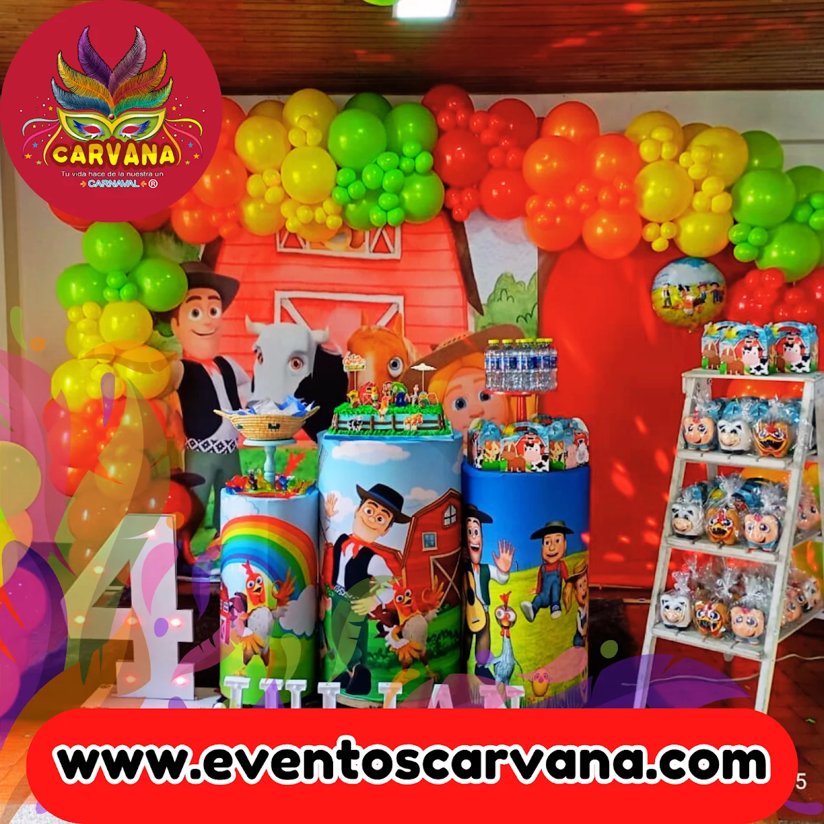 EVENTOS CARVANA Animadores de fiestas en Bogotá y Medellín