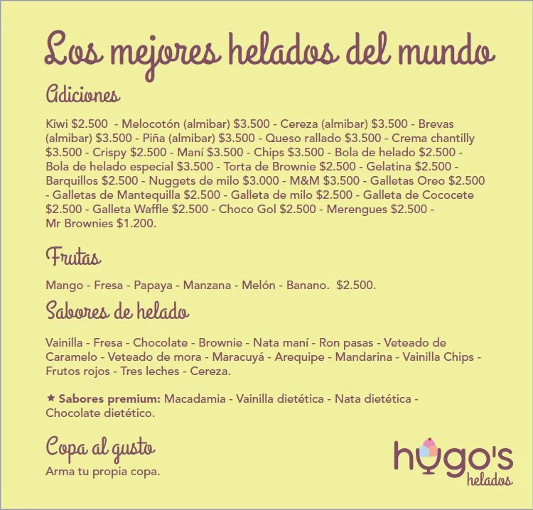 helados hugos - 2