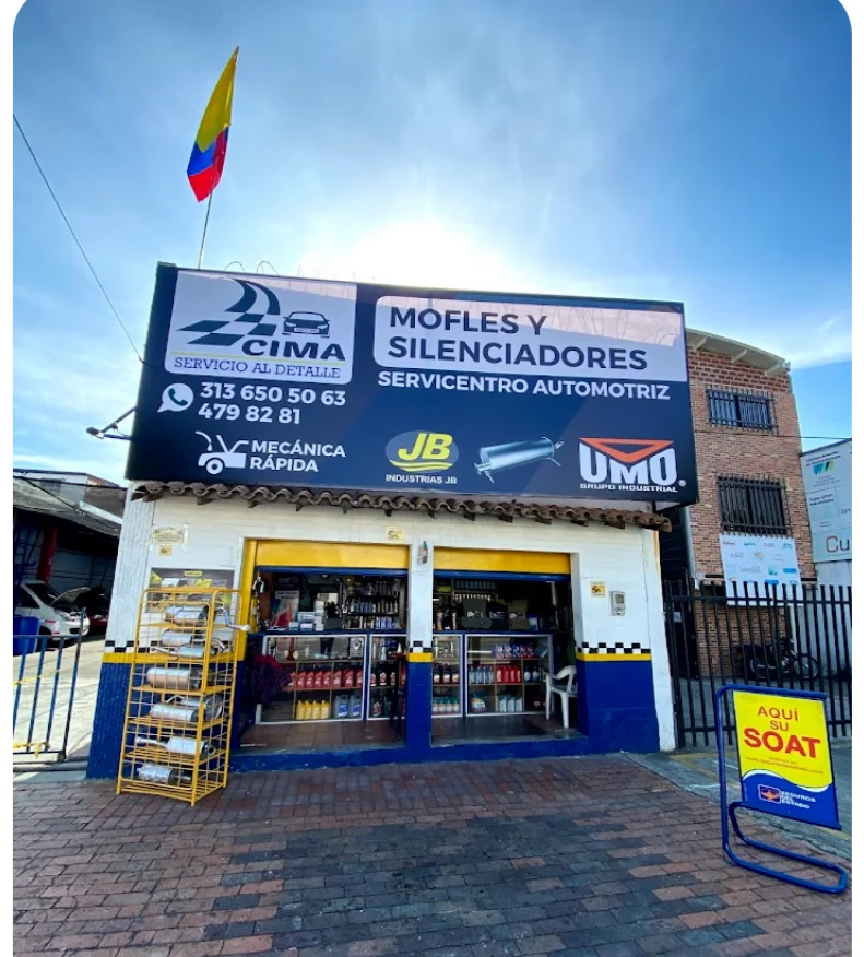 Servicentro Cima - Mofles catalizadores y escapes